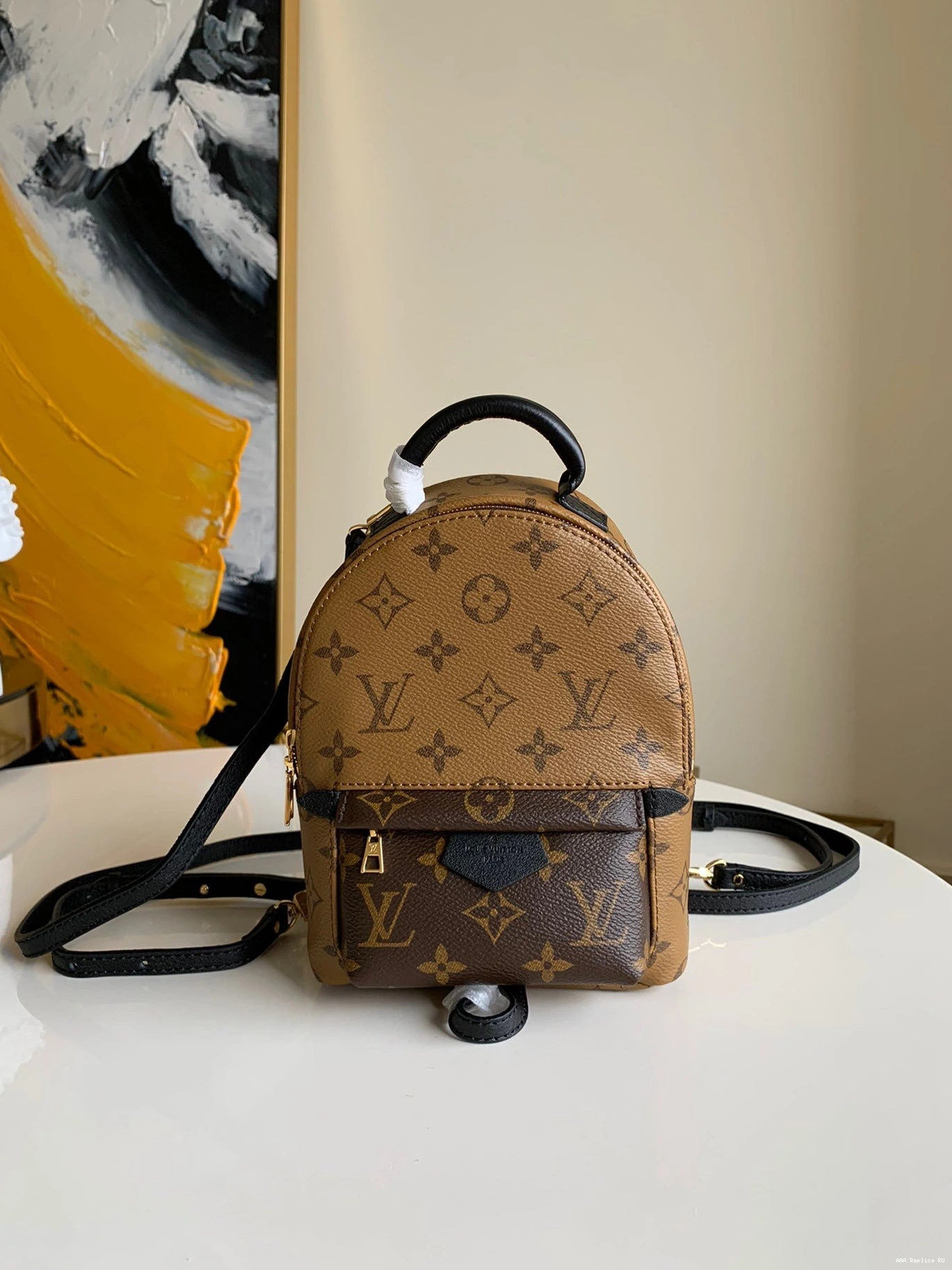 Aaa replica bags VUITTON SPRINGS EDITON LOUIS MINI PALM NEW 0731